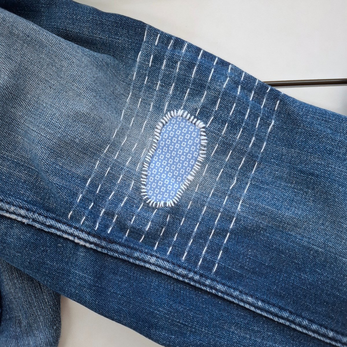 Textilien kreativ reparieren - Inspiriert von der japanischen Sashiko-Sticktechnik